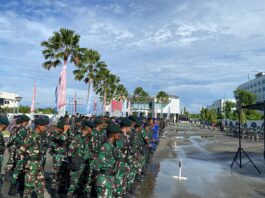 Sinergitas TNI Polri Kawal Kunjungan Kerja RI Acara APEKSI dan Groundbreaking di IKN